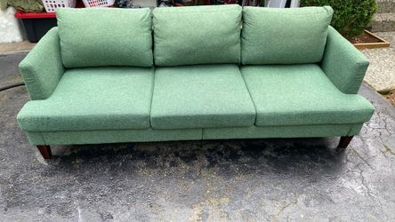Green couch