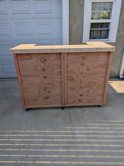 Wooden Bar Collapsible
