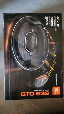 JBL GTO939 6x9 Three-Way Car Speakers