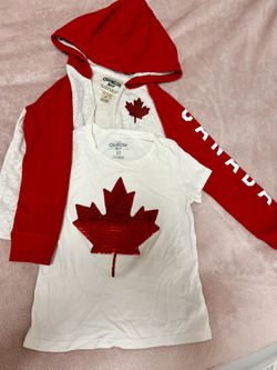 Oshkosh Canada Jacket and Shirt Set Size 5T