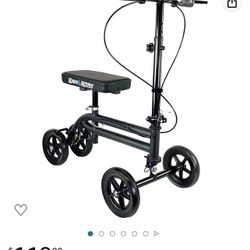 KneeRover Economy Knee Scooter Steerable Knee Walker Crutch 