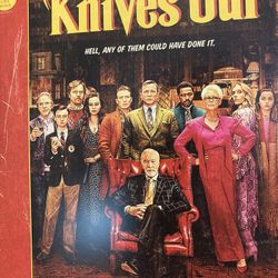 Steelbook! Knives Out Blu Ray Steelbook