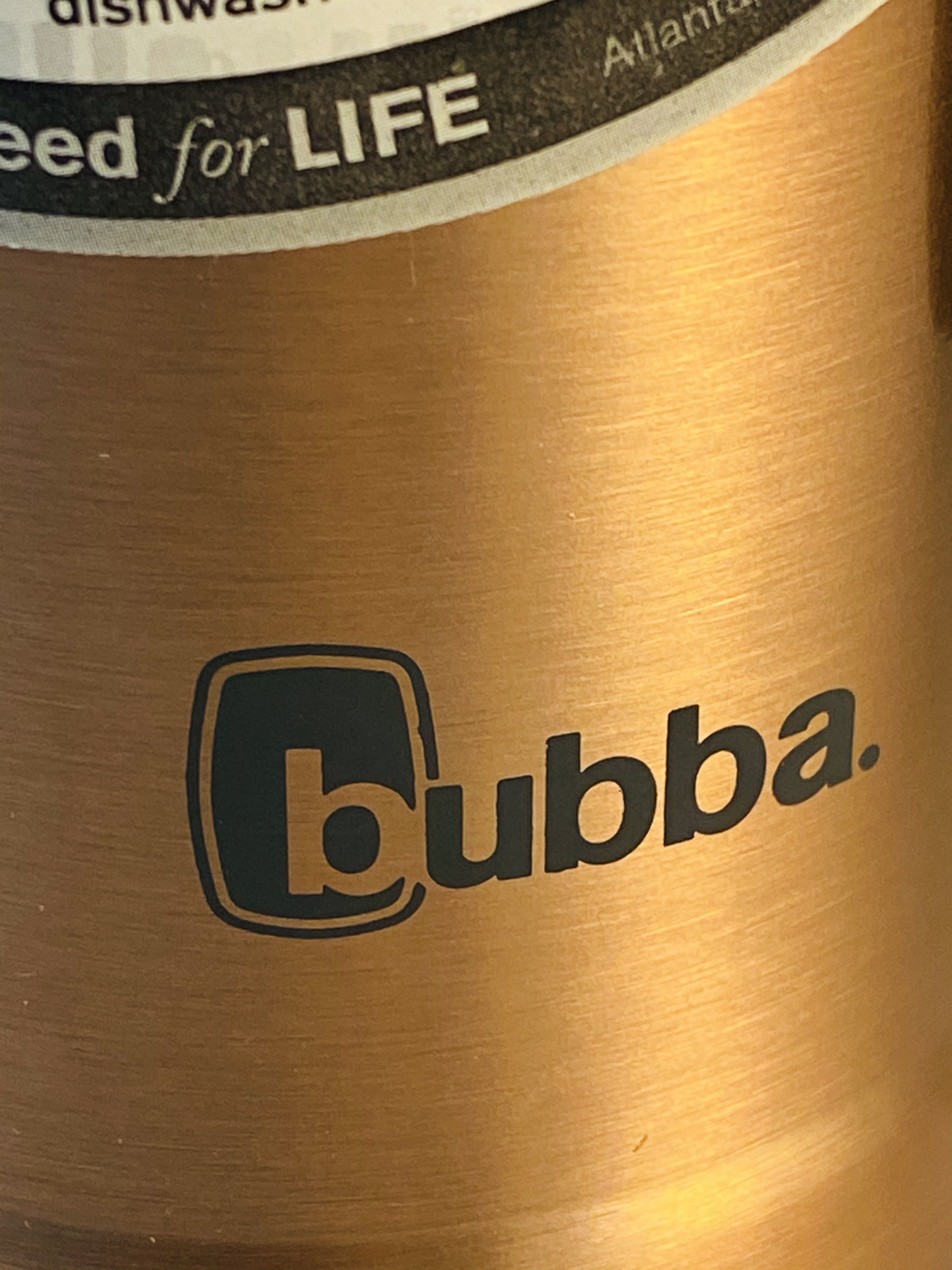 Bubba Insulated Copper Colored Thermos Travel Mug Hot Cold Coffee Tea 18oz Tumbler Cup