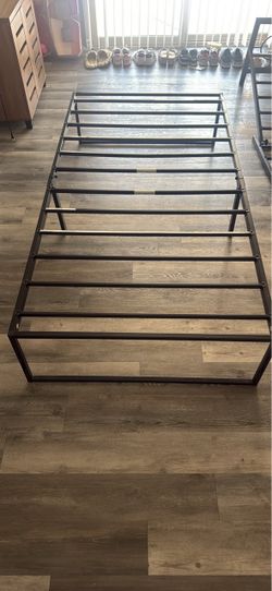 Twin size metal frame