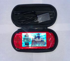 Red PSP 3000