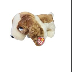 Ty Beanie Buddy (LARGE) Tracker The Bassett Hound With Cased Tag 1998 * Errors * RARE! Retired!
