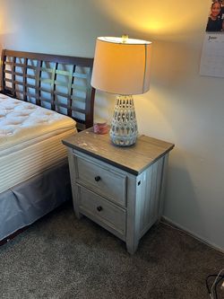 Nightstand – Built-In Power Outlets