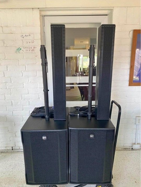 RCF Evox 12  Speakers Pair
