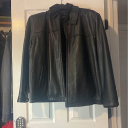 Men’s Leather Coat