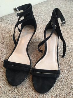 Calvin klein women's sandals -6.5 M -party Platform Heels -Preowned