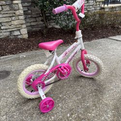 Huffy Sea Star 12” Girls’ Bike  This adorable Huffy Sea Star bike is perfect for young girls learning to ride!