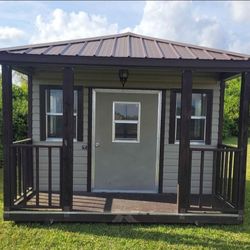 shed casita 12x14 insulated roof