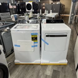 🔥FRIGIDAIRE TOP LOAD WASHER WITH AGITATOR AND GAS DRYER LAUNDRY PAIR🔥