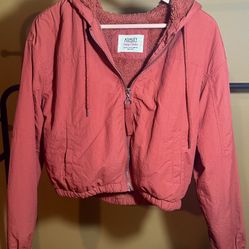 Ashley Vintage Collection Sherpa-Lined Jacket – Size M