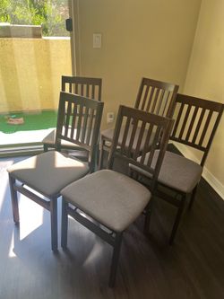 5 Dining chairs