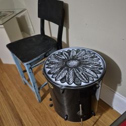 Sunflower Side Table