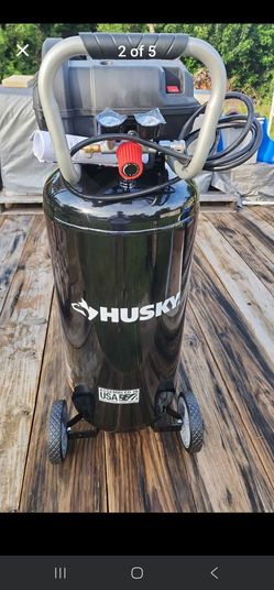 Husky corded electric 20 gallon air compressor