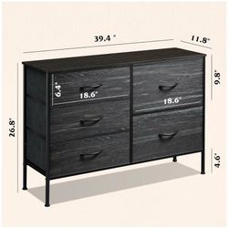 5-Drawer Fabric Dresser