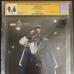 X-MEN #12 CGC SS 9.6 SIGNED BY INHYUK LEE