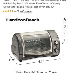 Hamilton Beach Small Oven 