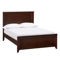Pottery Barn Teen Hampton Simple Queen Bed – Dark Espresso
