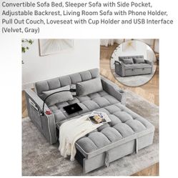 Small Sofa Bed Excellent Condition 