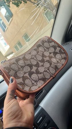coach diamond bag