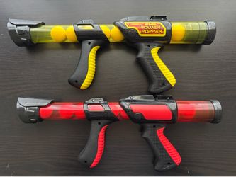 2 Atomic Power Popper Guns Dual Battle Pack | Foam Ammo Balls - Team Play