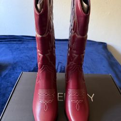 Clayton Western Women Cowboy Boots