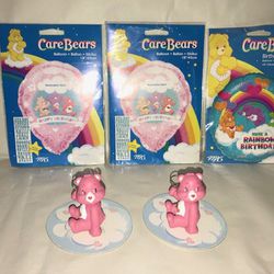 Care bear balloons and weights