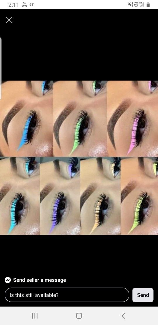 Delineadores neon y pastel a prueba de agua super pigmentados