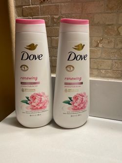 Dove body wash.