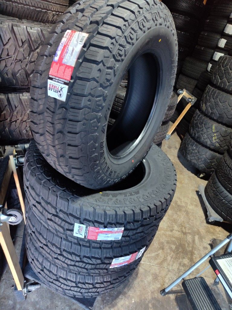 LT275/65R18 Set 4 New All Terrain Tires No Wheels 10ply Range E