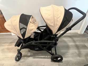 Double Strollers Two BoBs And One Contour