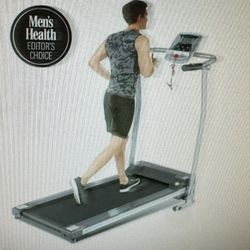 Ancheer 1.5 HP Electric Treadmill Foldable LCD Display 0.5 to 6 mph 40” x 15” Non Slip Belt   Model H36F 