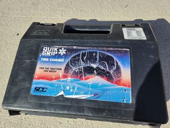 tire chains - unused
Quik Grip
model: QG2229