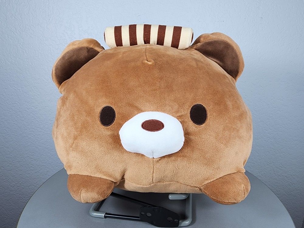 10" Brown Chocolate Bear Gelato Dome Plush