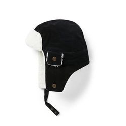 Janie and Jack SHERPA-LINED TRAPPER HAT Sz 6 to 8