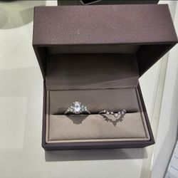 Wedding & Engagement Ring Set – $1200 or Best Offer
