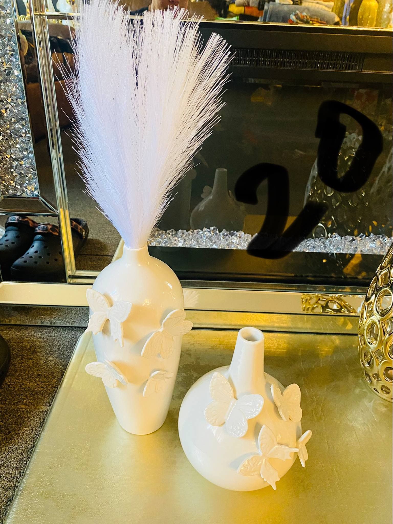 Buttlefly Vases