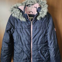 Calvin Klein Jeans Jacket for Girl With Hood.  Size 14. Made in China.  Very good condition. 