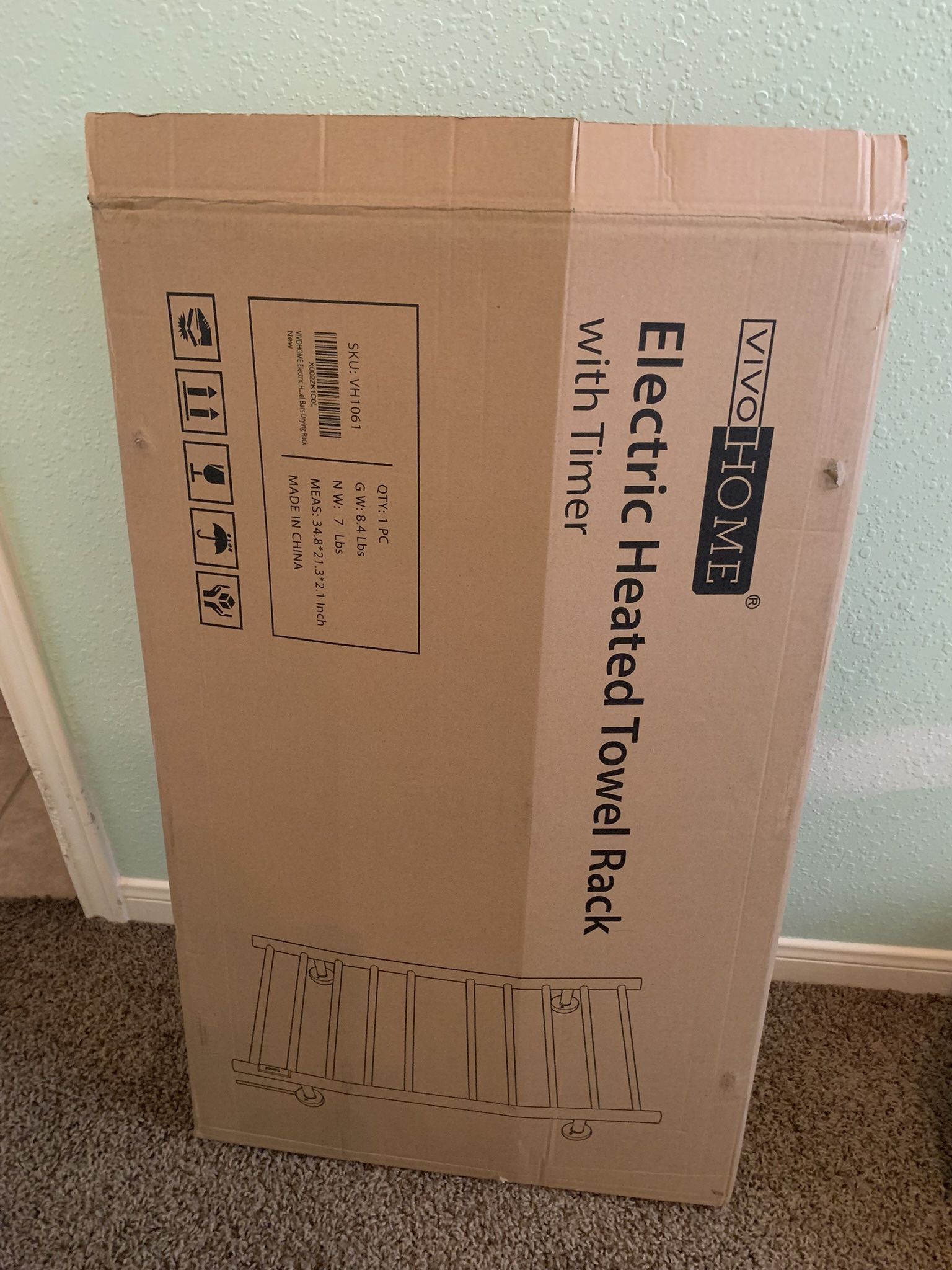 Electric Heated Towel Rack