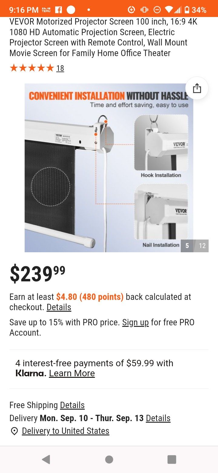 Projection Screen