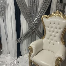 Throne Chairs Available For Wedding And Special Events