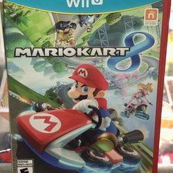 Nintendo Wii U Factory Sealed Mario Kart 8