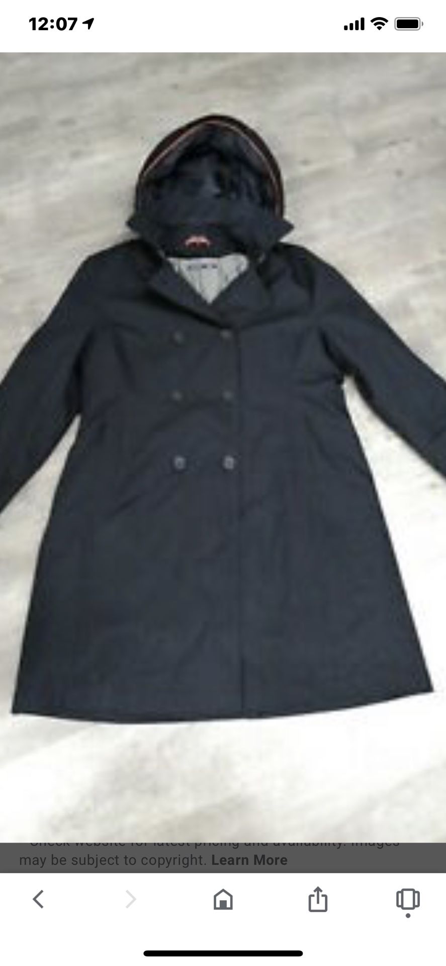 JETBLUE flight attendant Coat-size Small-female