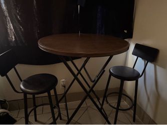 Table and chairs