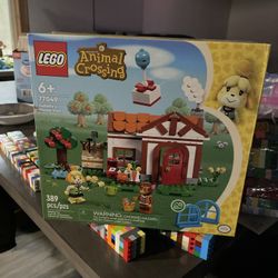 LEGO Animal Crossing 77049 Isabelle's House Visit 389pc Building Set New Box