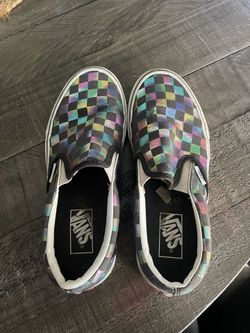 Woman’s Checkered Vans 