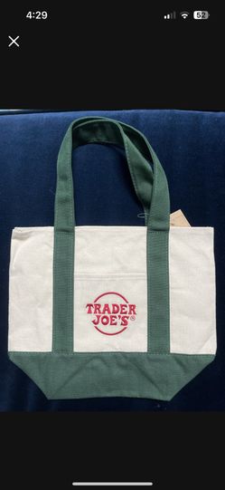 Mini Green Trader Joe Tote